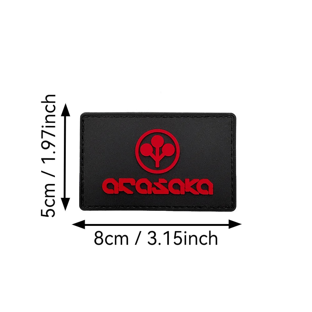 Outdoor Bag Accessories Punk 2077 Peripheral Functional Style Badges 3D PVC Magic Morale Backpack Patches