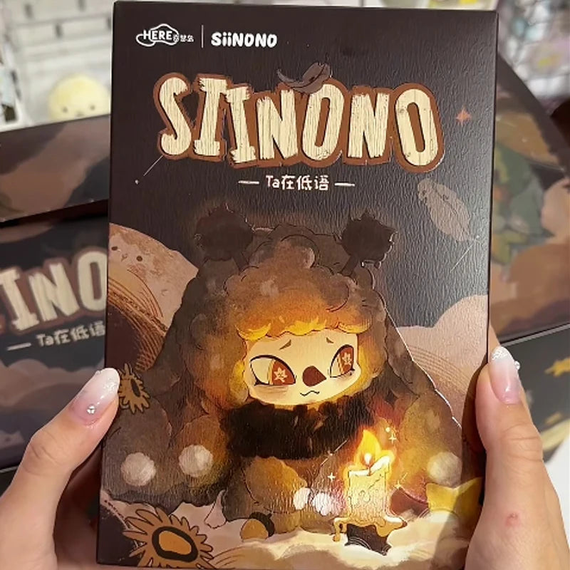 Siinono The Whisper Series Blind Box Kawaii Trendy Dolls Mystery Pendant Keychains Doll Surprised Bag Decor Collection Gifts Toy