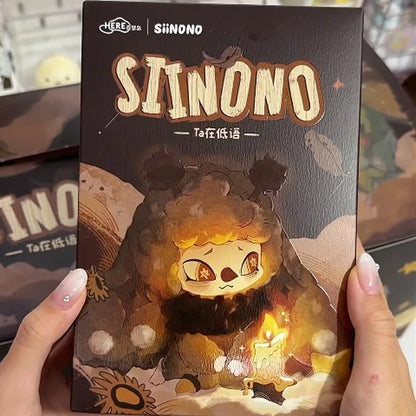 Siinono The Whisper Series Blind Box Kawaii Trendy Dolls Mystery Pendant Keychains Doll Surprised Bag Decor Collection Gifts Toy
