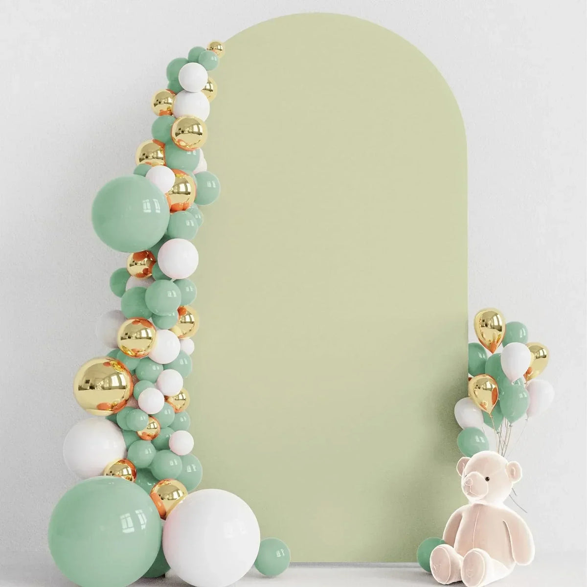 Solid Colours Arch Backdrops Cover Wedding Party Photography Backdrops Photo Kids Birthday Party Table Cover Decoration