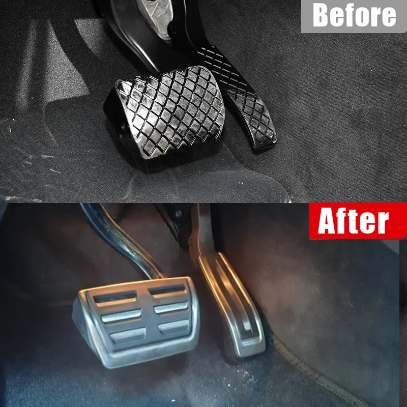 For Porsche Cayenne 958 2011 2012 2013 2014 2015 2016 2017 Car Accelerator Pedal Brake Pedal Non-slip Pads Accessories