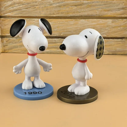 8pcs/set Snoopys Travel Partner Adventure Figure Cartoon Toy Desktop Home Ornaments Cute Decoration Trendy Toy Gift Wholesale