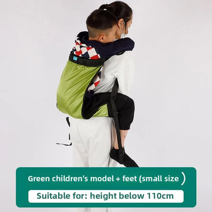 Adults/Kids Carrier Hiking Back Pack Belt Outdoor Kids Lift Sling Transferring Disabled,Handicapped,Bedridden To Car Wheelchair