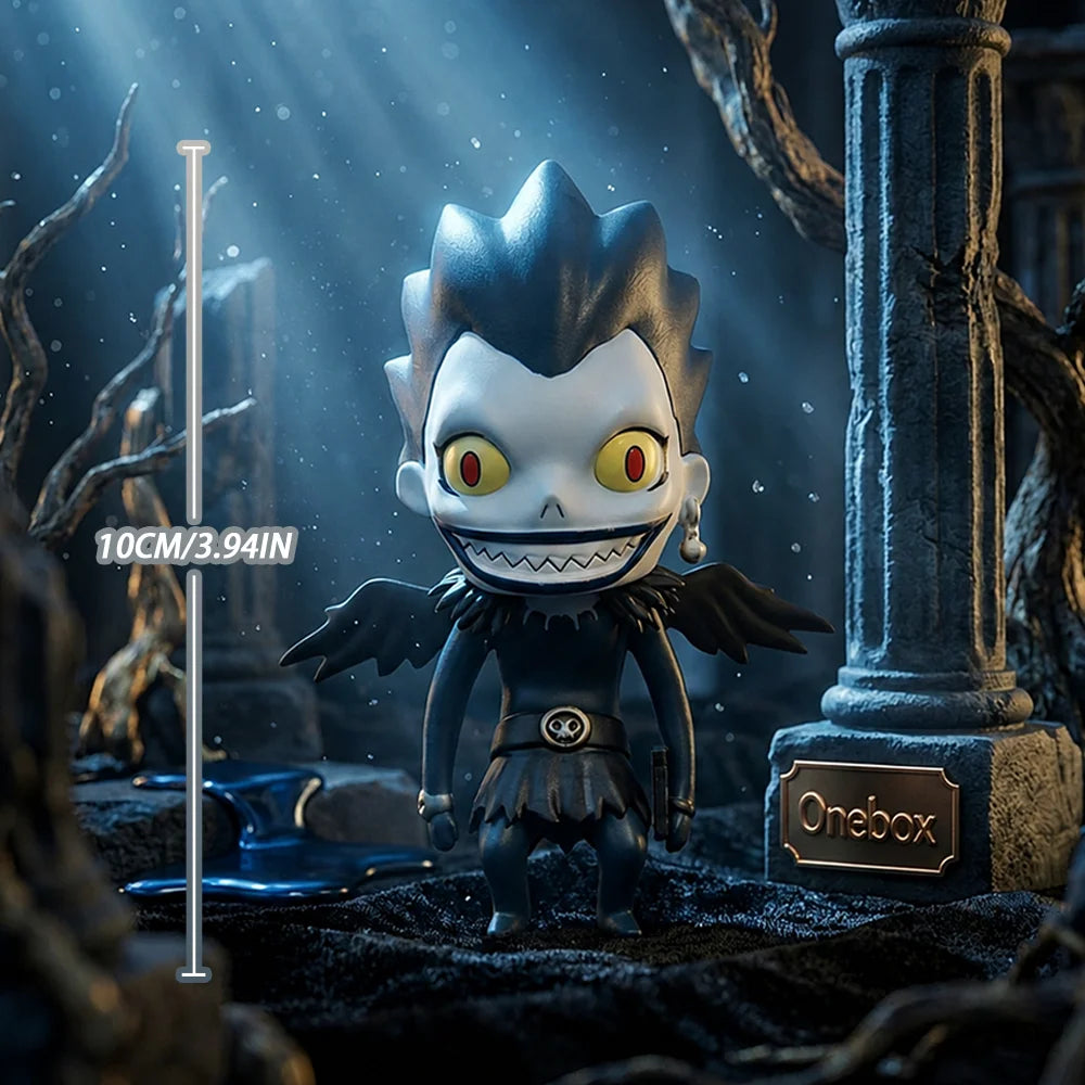 1pc 16cm/6.3in Death Note Ryuk Figure Shinigami Anime PVC Statue Collectible Model Desktop Ornament Car Decoration Gift.