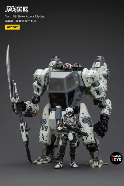 JOYTOY 1/18 Action Figure North 09 Strike Attack Mecha Toys Model Collection Gifts