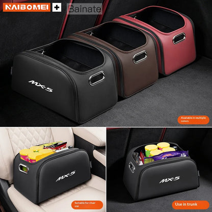 Car Trunk Storage Box, For Mazda MX-5 RF NB NV ND 2005-2025 Organizer Storage Box Bag Car Interior Storage Solutions Accessories