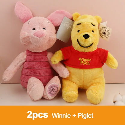 Piglet Winnie The Pooh Bear Stuff Toys For Kids Eeyore Grey Winnie And Friends Plush Stuffed Animal Donkey Children's Day Gift