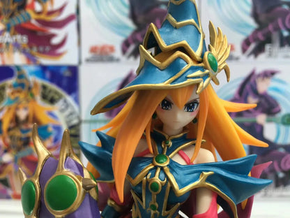 Yu-Gi-Oh!  Scenic Figure 27CM Genuine Anime Toy Equal Arts Magician Girl Konami Figure Model Collectible Toy