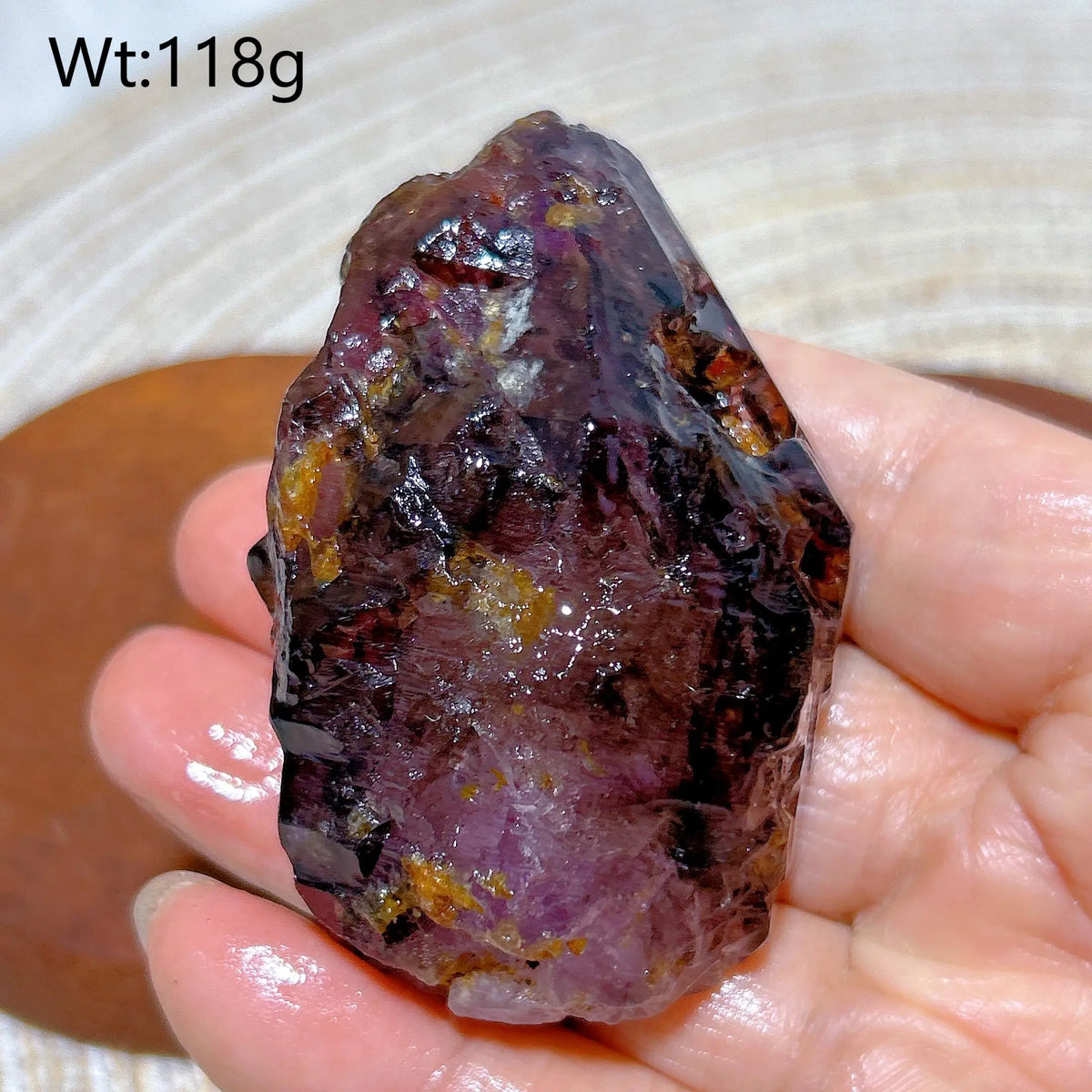 Natural Crystal Tanzania Super Seven Specimen Raw Stone Healing Ore Energy High Quality Gemstones Home Decorations Precious Gift