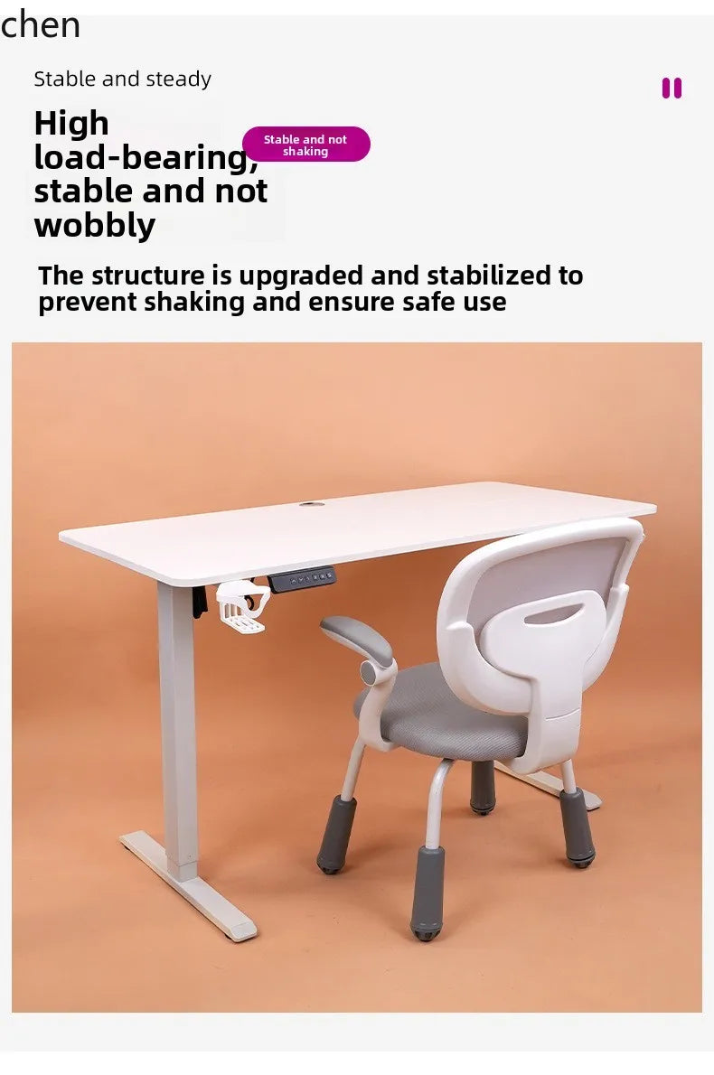 Hxl smart electric height adjustable desk - home computer desk, adjustable standing desk, workstation