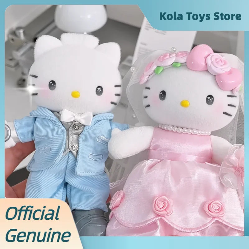 Hello Kitty  Romantic Wedding Series Blind Box Figurine Trendy Toys Century Wedding Series Anime Figures Mystery Box Dolls Gift