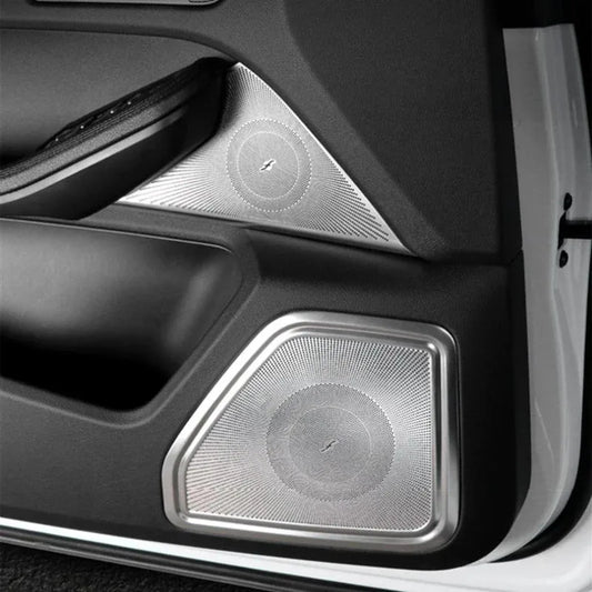 Door Berlin Audio Speaker Cover Horn Decorative Cover Interior Modification And Upgrade For Porsche Macan 2014-2025 Accessories
