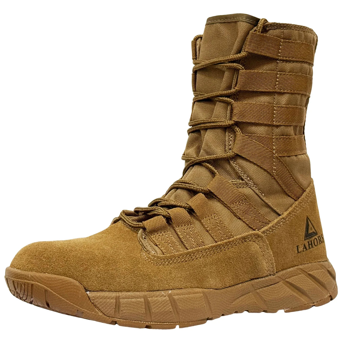 LAHORS® Lightweight Suede Leather Tactical Combat Boot Men Outdoor Hiking Desert Army Shoes Breathable Male Ankle Boots Man Made