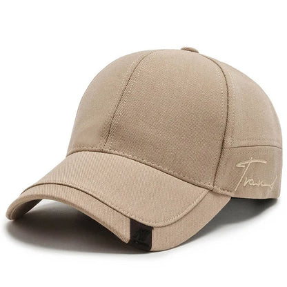 High Quality Solid Baseball Cap  Men's Outdoor Cotton Cap Bone Gorras CasquetteHomme Men's Truck Comfortable Fit  Breathable