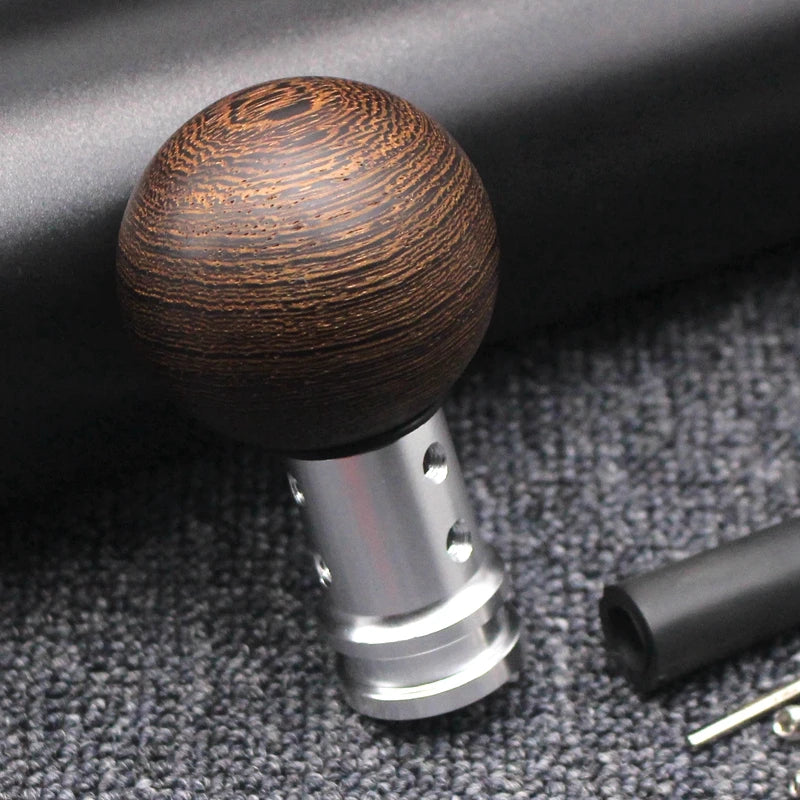 Car solid wood shift knob, manual gearshift lever knob, rosewood shift knob, 5/6-speed wooden knob, universal car handle