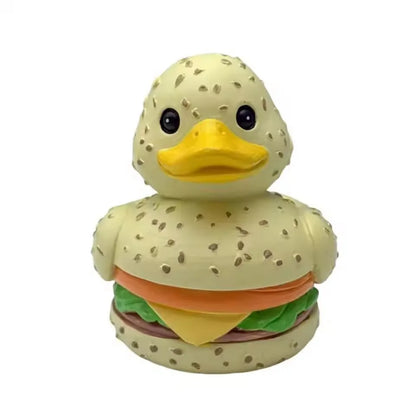 Alien Duck Resin Statue，Evil Alien Duck Ornament ，Resin Car Dashboard & Desk Decor, Funny Gift Idea