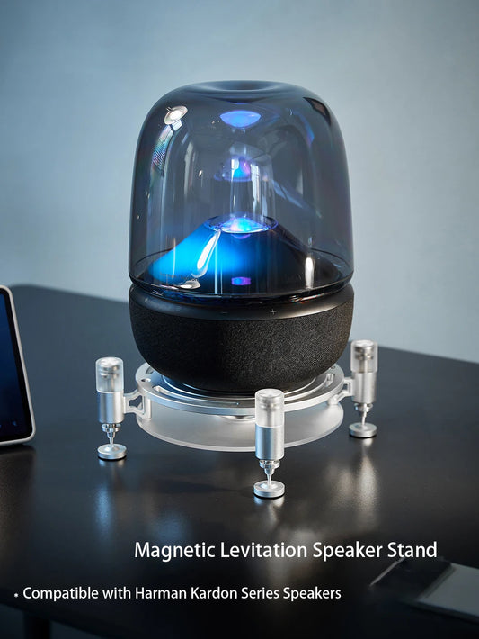 Magnetic Levitation Anti-Vibration Stand Speaker Bracket Desktop Damping Base for Harman Kardon Soundsticks 4/5 Aura Studio 4/5
