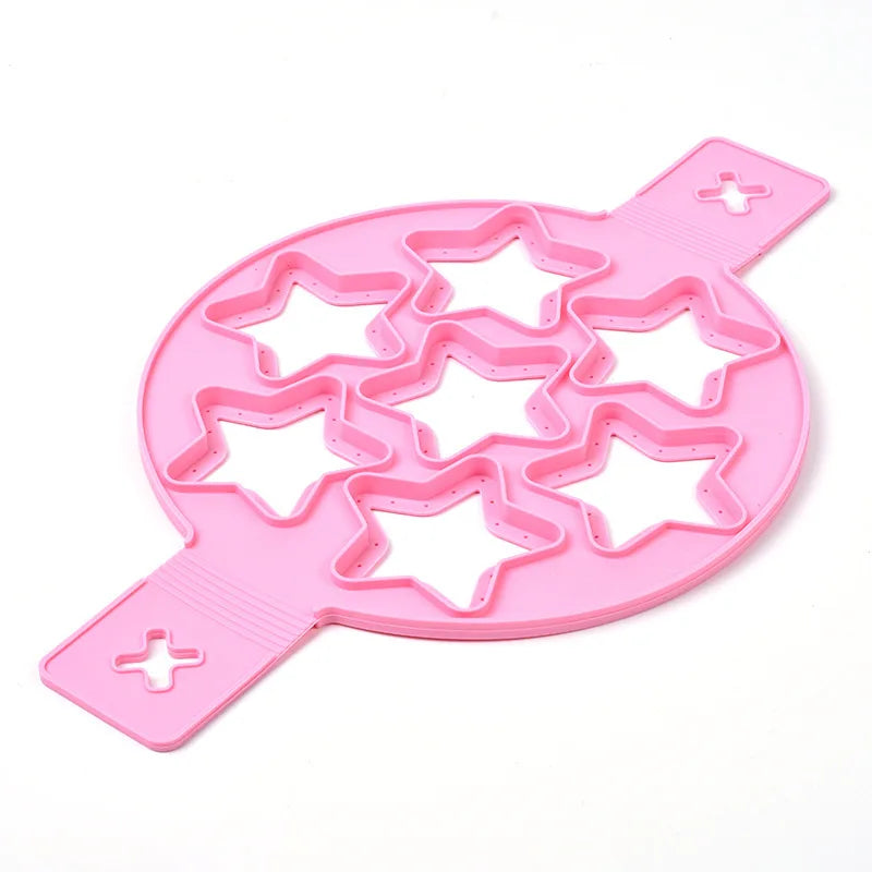 Silicone Egg Pancake Ring Nonstick Pancake Maker Mold Silicone Egg Cooker fried Shaper Omelet Moulds Kitchen Baking Accessories