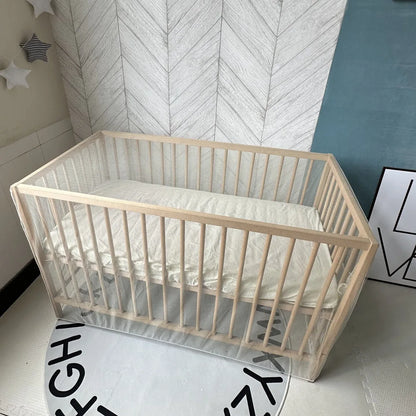Mosquito Net Baby Bed Anti-Mosquito Large Mosquito Net Cover For Baby Crib Insect Net Encrypted Mesh Living Room With Zipper.