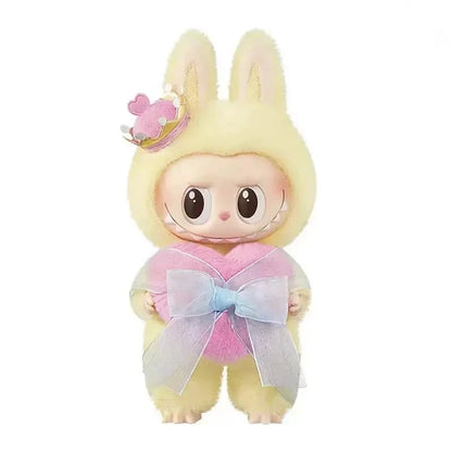 POPMART Original The Monster Labubu 38cm Mokoko Angel Crying Again Blind Box Doll Toys Original Labubu V1 V2 Toys Birthday Gifts
