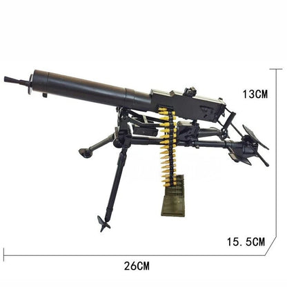 1/6 Heavy Machine Gun M2 Browning G08 Maxim MK19 Grenade Launcher Simulation Model US Army for Action Figure Assemble Toy