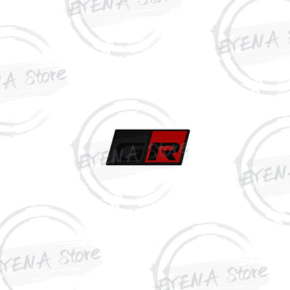 1pcs Car Metal Alloy GR SPORT Logo Steering Wheel Sticker Emblem For Toyota Yaris RAV4 Hilux Camry Prius Land Cruiser Corolla