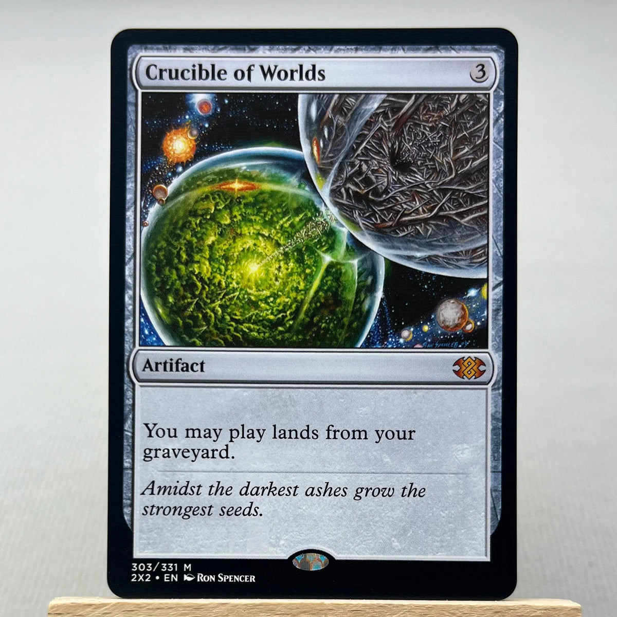 2X2 HOLO9-001 Tcg Proxy Cards Phyrexian Altar Imperial Seal Mana Vault Dockside Extortionist Damnation Force of Negation