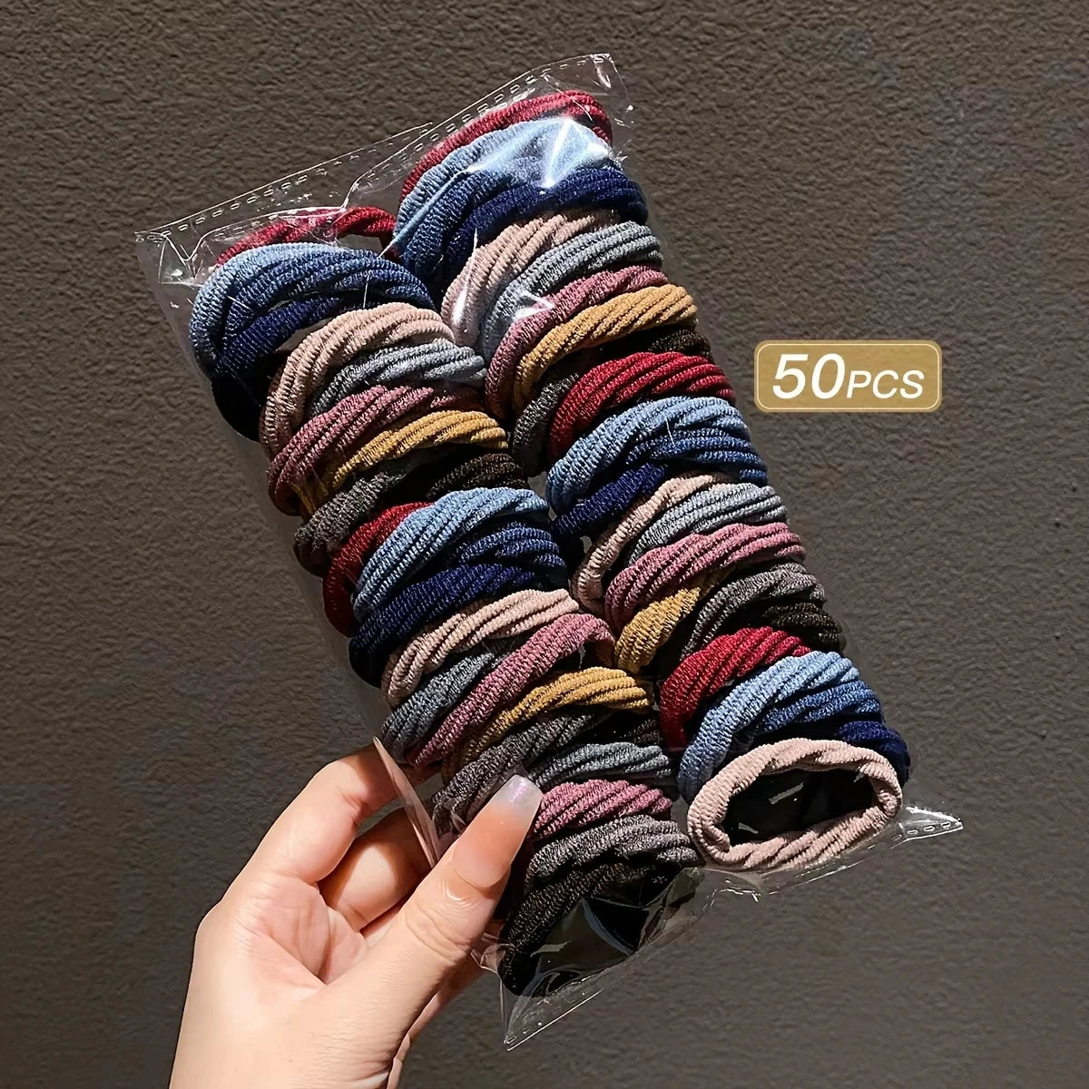 100 Seamless, High Elasticity, Durable Korean Style Hair Accessories with Elastic Bands Suitable for Daily Use