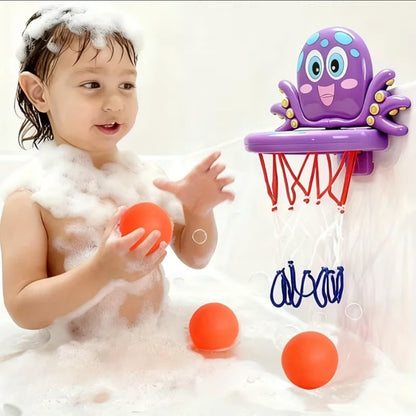 New Mini Cartoon Animal Basketball Set, Kids Bath Toys, Baby Shower Play Toys, Perfect Gift for Children