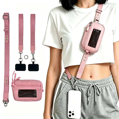 Small Crossbody Chest Bag for Women,phone Strap, Mini Pouch for Daily Commuting, Walking, Shopping, Short Trips and Casual