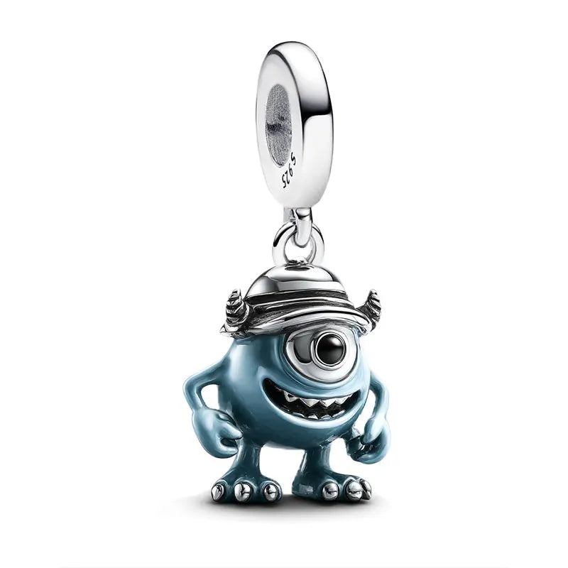 Hot selling 925 sterling silver Disney cartoon wizard charm bead pendant, suitable for original DIY bracelet, women's birthday