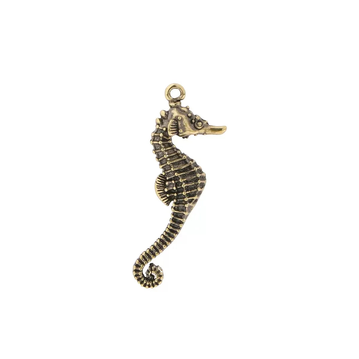 Copper Seahorse Statue Mascot Exquisite Crafts Ornaments Brass Seahorse Sculpture Office Decoration Business Gift