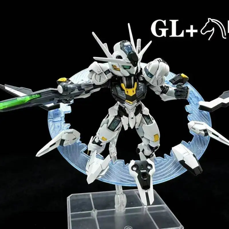GL 1/144 Q version MGSD Aerial Witch From Mercury Three Color Schemes Assembly Model Kit Action Figures Plastic Toys Collectible