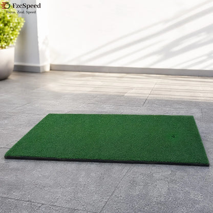Golf Swing Practice Mat Outdoor / Indoor Hitting Pad Golf Training Aids Chipping Artificial Turf Carpet for Office Home Exercise