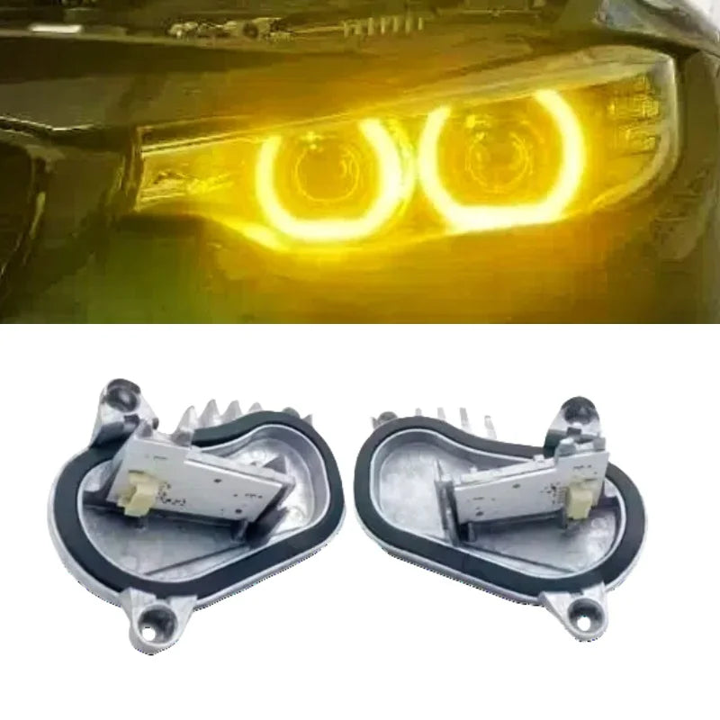 LED DRL Yellow Modules for BMW M3 M4 F36 F32 F82 F33 LCI 430i 440i 420i 2018-2020 Non-Adaptive Headlight Daytime Running Light