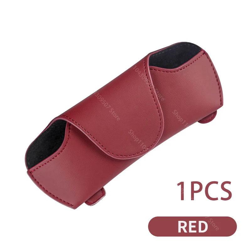 For Porsche Macan Cayenne Panamera Car Sunglasses Holder Car Glasses Clip Glasses Case Car Interior Accessories