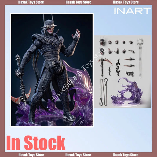 In Stock Now 24-hour Shipping  INART Action-Dark Nights: Metal - The Batman Who Laughs 1/12 Scale Action Figure