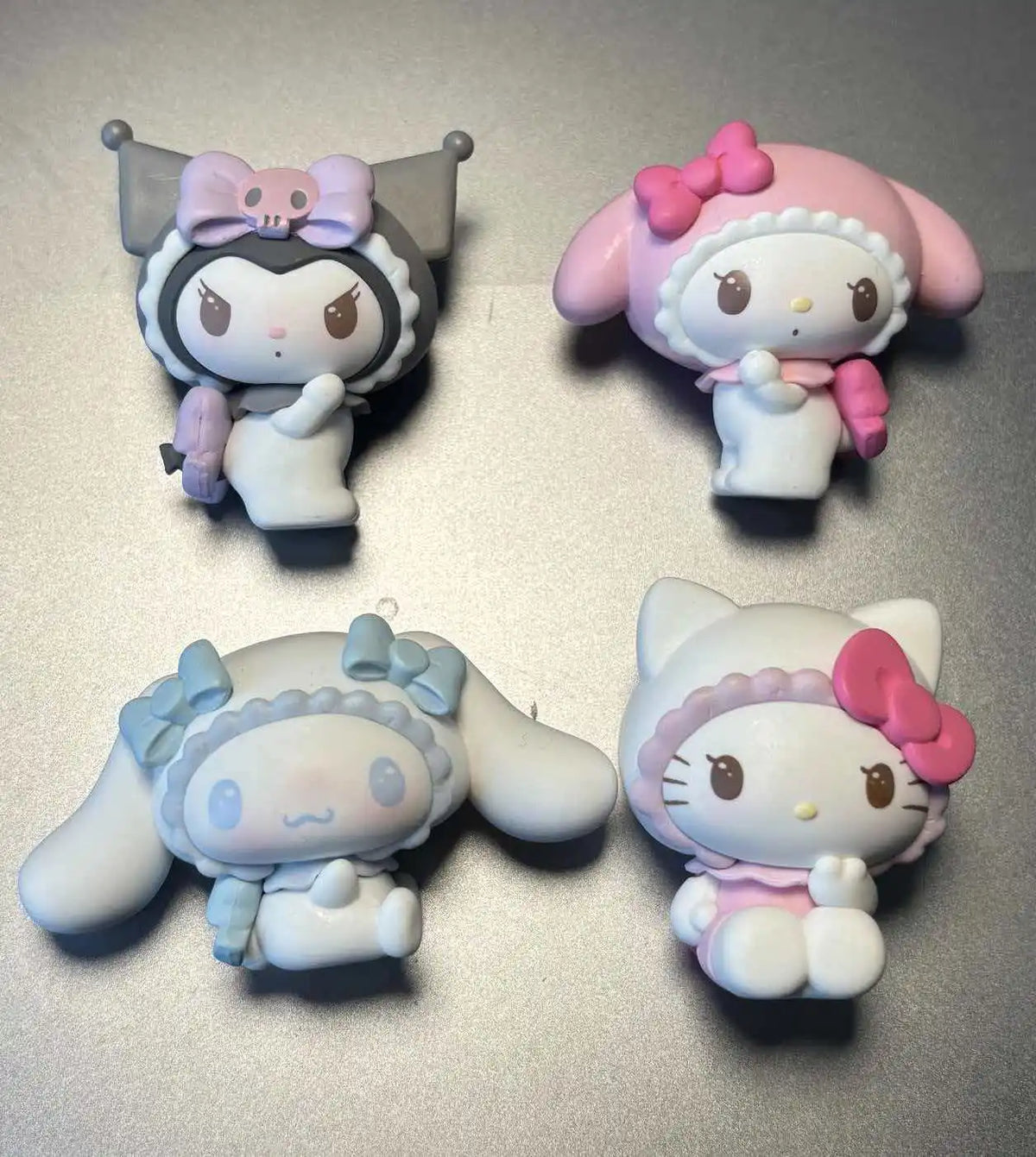 New Product In Stock Kt Cat Kuromi Co Branded Blind Box Figurine Toy Cute Desktop Ornament Holiday Surprise Gift For Fans