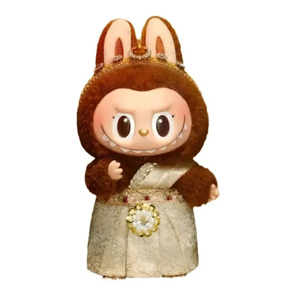 POPMART Original The Monster Labubu 38cm Mokoko Angel Crying Again Blind Box Doll Toys Original Labubu V1 V2 Toys Birthday Gifts