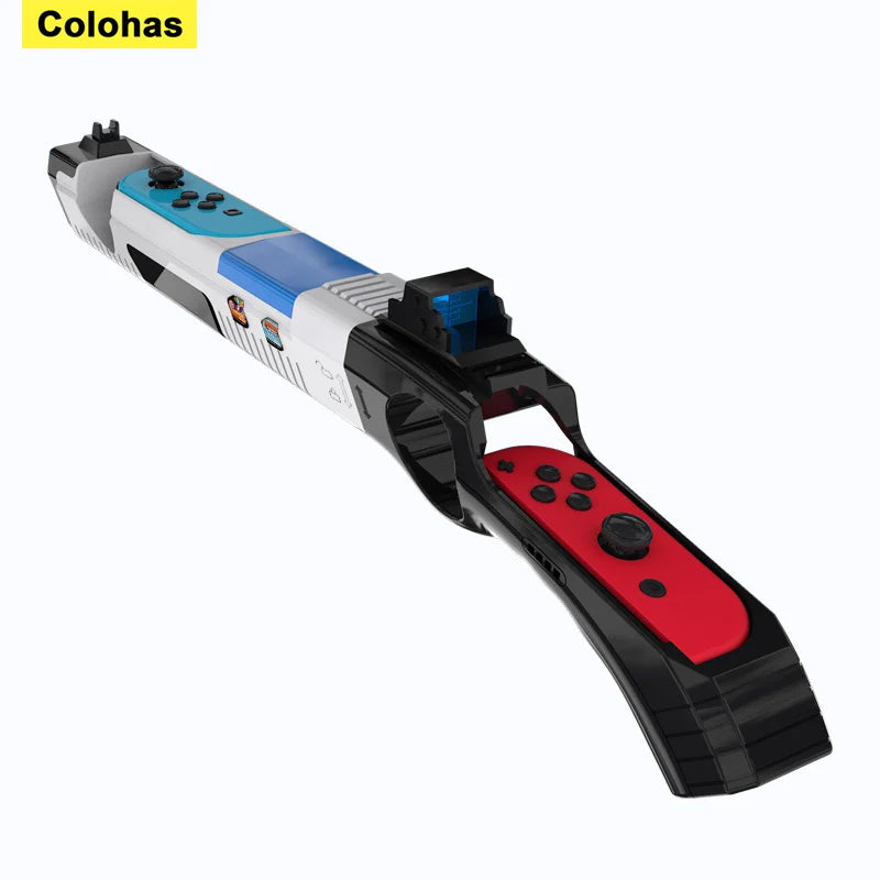 Game Shooting Gun For Nintendo Switch Joy-con Handgrip Sense Joystick Controller Gamepad Joypad Gaming Gun for NS Accessories