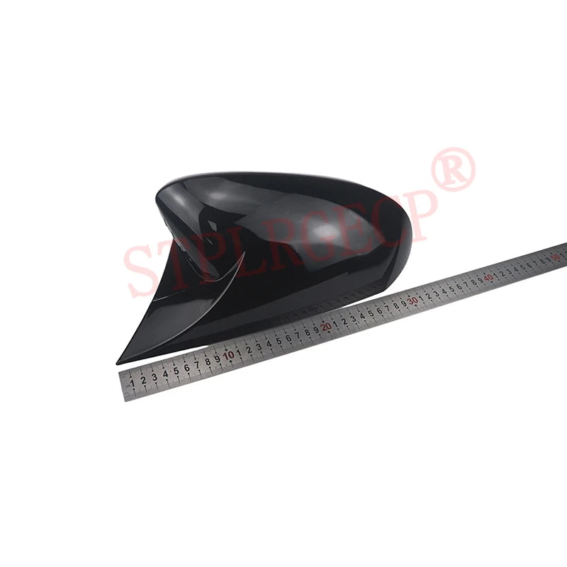 ABS 2x Mirror Cover Car Side Rearview Mirror Cap Cover Shell Sticker Black for Toyota GR Yaris RZ RC XP210 2020-2025 2026