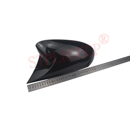 ABS 2x Mirror Cover Car Side Rearview Mirror Cap Cover Shell Sticker Black for Toyota GR Yaris RZ RC XP210 2020-2025 2026