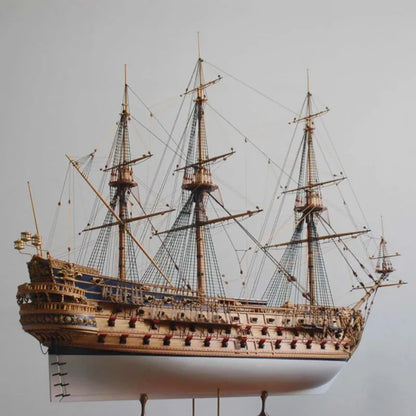 1/50 St. Philip Class I Battleship Wooden Ship Model Kit DIY Hand-assembled Ship Model Toy Gift Simulation Sailboat Model