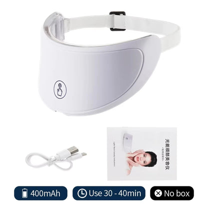Neck LED Lift Mask Photon Anti-Wrinkle Skin Tightening Neck Beauty Device Skin Brighten Rejuvenation Neck Wrinkle Remover