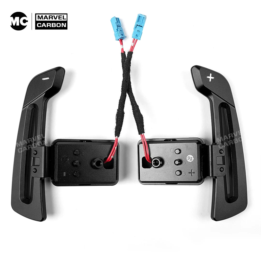 For BMW 1-4 series f20 f21 f30 f22 f80 g20 g30 g80 m3 m5 x3 x5 Magnetic Carbon Fiber Steering Wheel Paddle Shifter Extensions