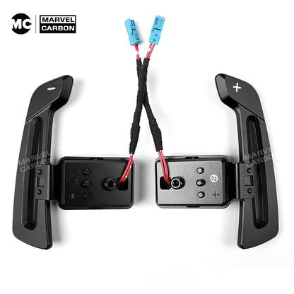 For BMW 1-4 series f20 f21 f30 f22 f80 g20 g30 g80 m3 m5 x3 x5 Magnetic Carbon Fiber Steering Wheel Paddle Shifter Extensions