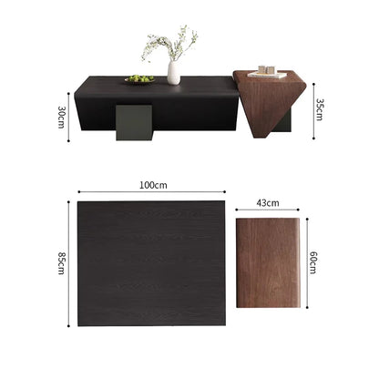 Wabi Sabi Modern Coffee Tables Simple Rustic Retro Design Coffee Tables Trendy Premium Table Basse Salon Furniture Home