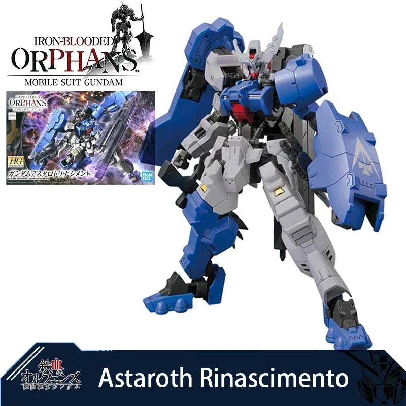 Bandai Gundam HG 1/144 IBO Barbatos Plastic Model Kit Anime Mecha Assembly Action Figure Toy Collectible Display Hobby Series