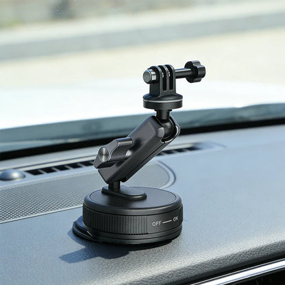 Suction Cup Camera Car Mount for Insta360 X6 X5 X4 GO Ultra ACE PRO 2 GO 3S Vehicle Windshield Holder 360 Adjustable Accessories