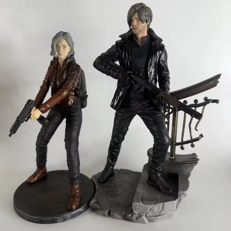 New In-Stock Anime Resident Evil Requiem Leon·Scott·Kennedy Grace Ashcroft Action Figure Model Toy Decoration Gifts